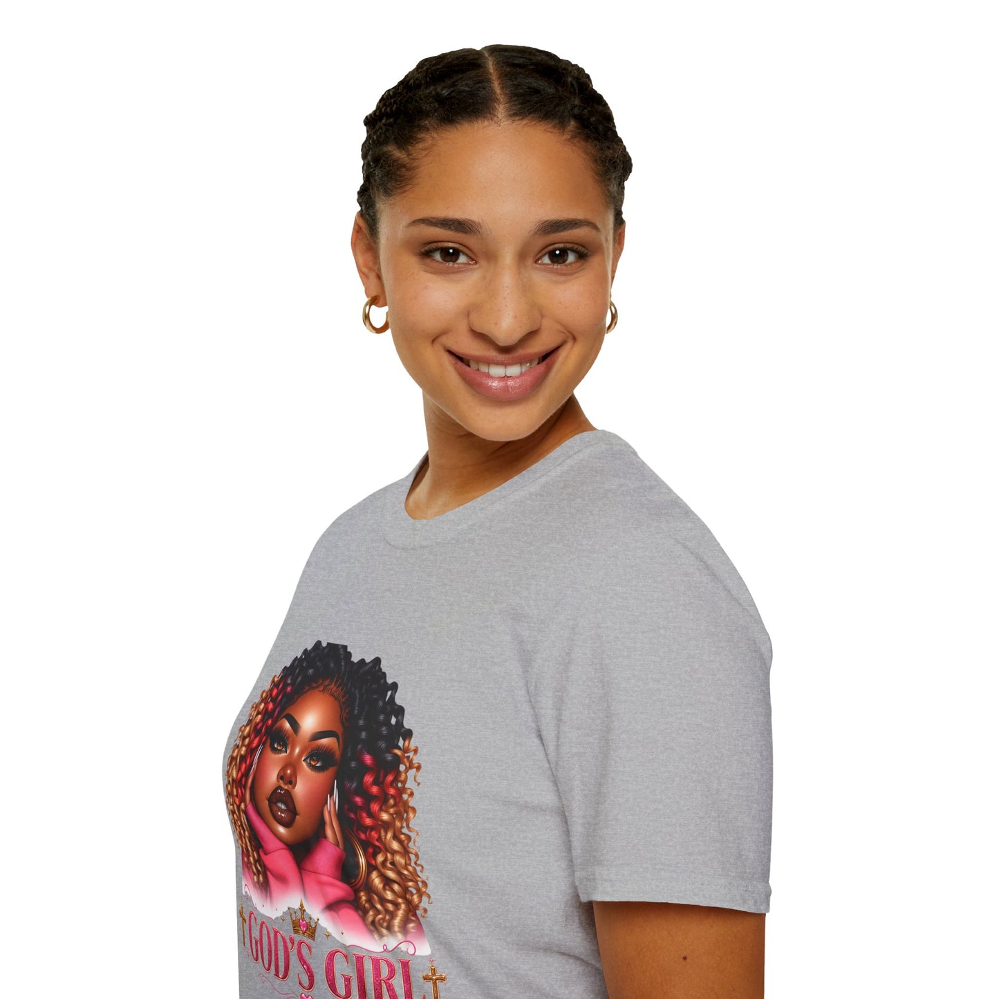 God's Girl Graphic T-Shirt — Afrocentric Faith Tee