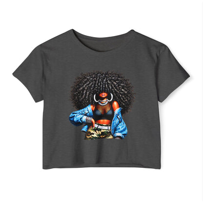 Afro Beat Festival Crop Top Tee