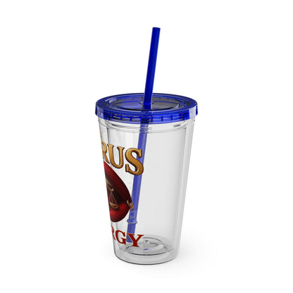 Tumbler — Big Taurus Energy Straw Cup