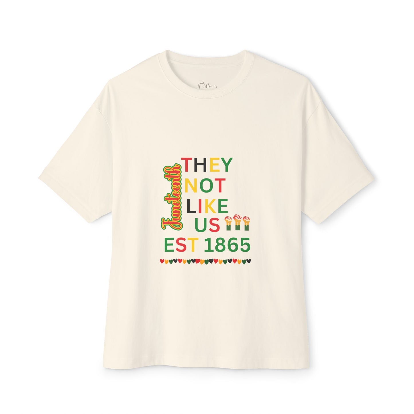 They Not Like Us Est. 1865 T-Shirt — Vintage Civil Rights Tribute Tee