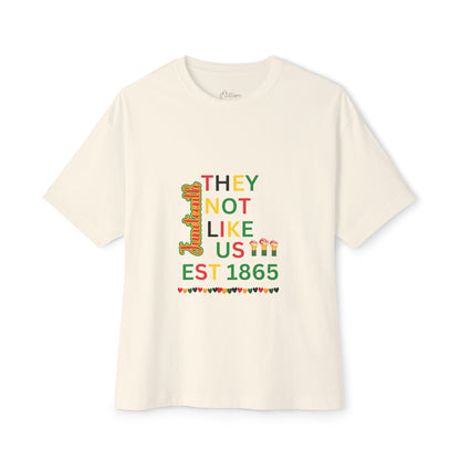 They Not Like Us Est. 1865 T-Shirt — Vintage Civil Rights Tribute Tee