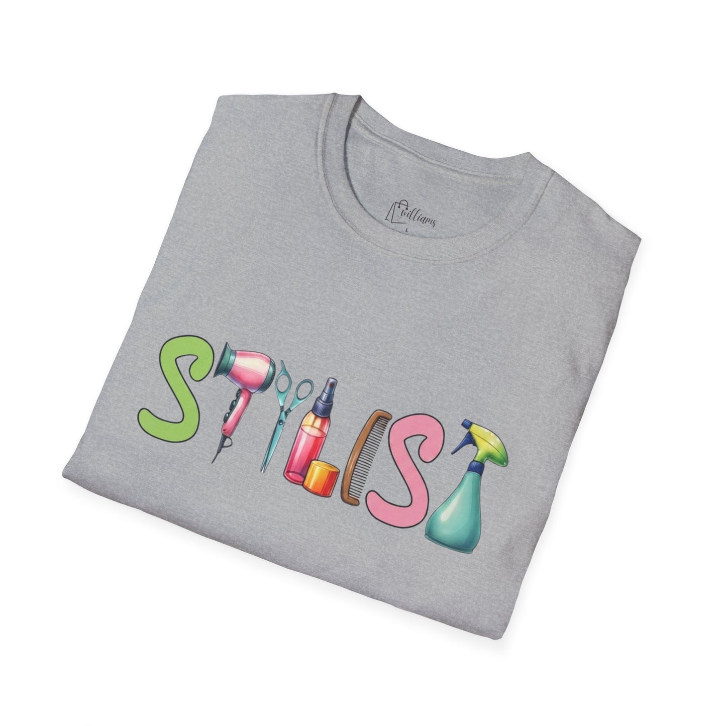 Stylist Tools Graphic T-Shirt — Salon Hairdresser Tee