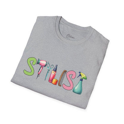 Stylist Tools Graphic T-Shirt — Salon Hairdresser Tee