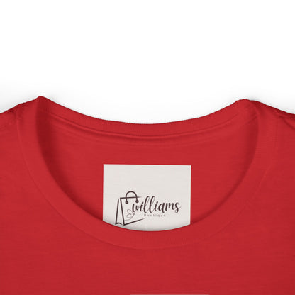 Mama Floral Bow Women's Tee — Pink Floral "MAMA" Graphic T-Shirt