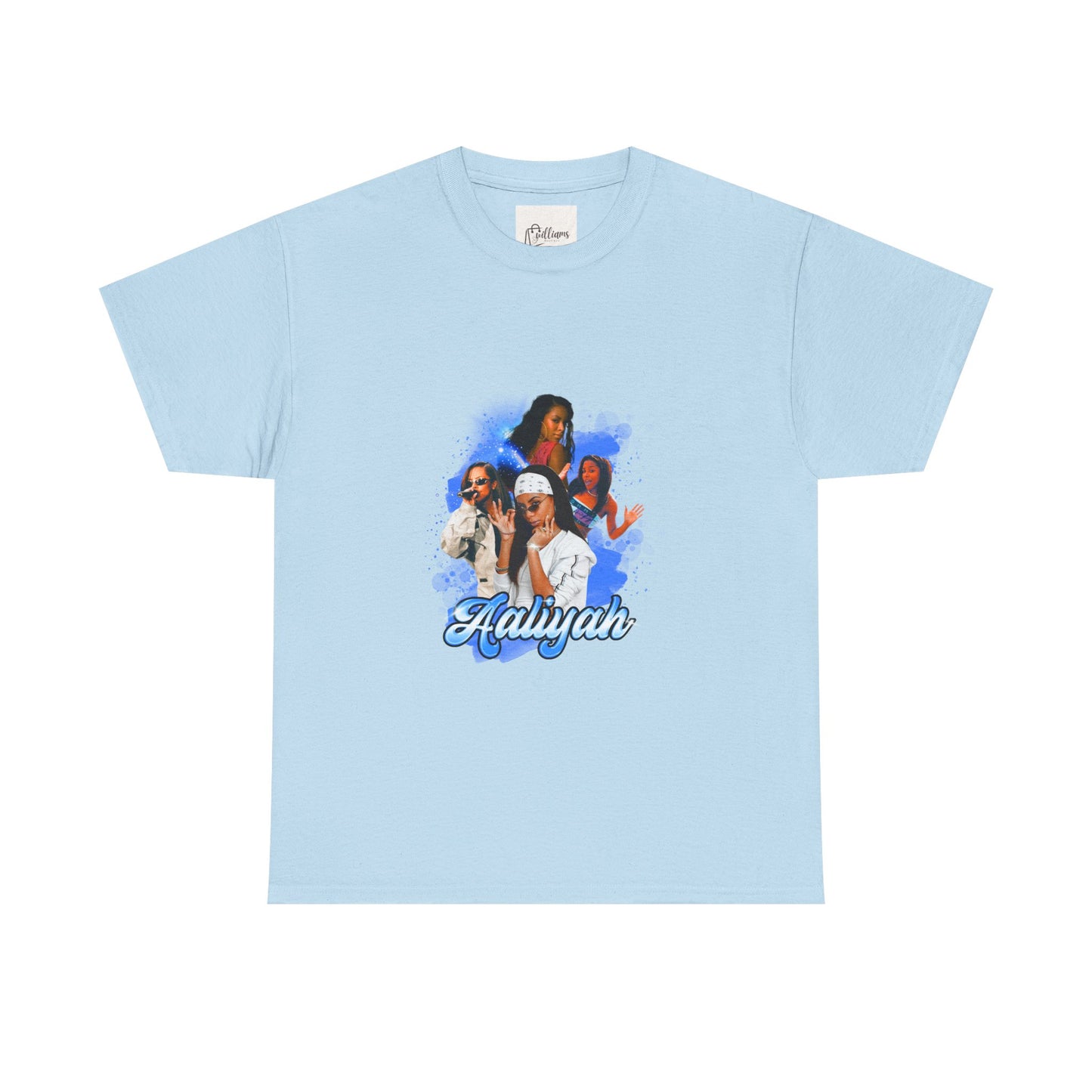 Aaliyah Inspired Unisex Heavy Cotton Tee - Vibrant Graphic Tee for Casual Style