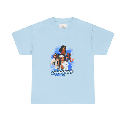 Aaliyah Inspired Unisex Heavy Cotton Tee - Vibrant Graphic Tee for Casual Style