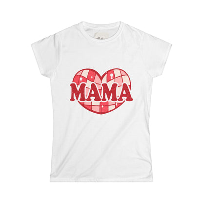 Women's Mama Retro Softstyle Tee