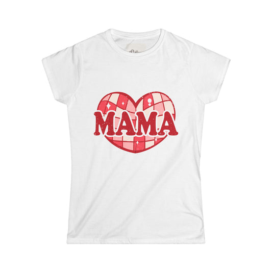 Women's Mama Retro Softstyle Tee