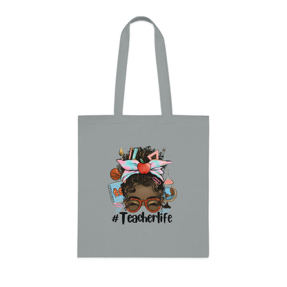 #Teacherlife Tote Bag, Eco-Friendly Tote