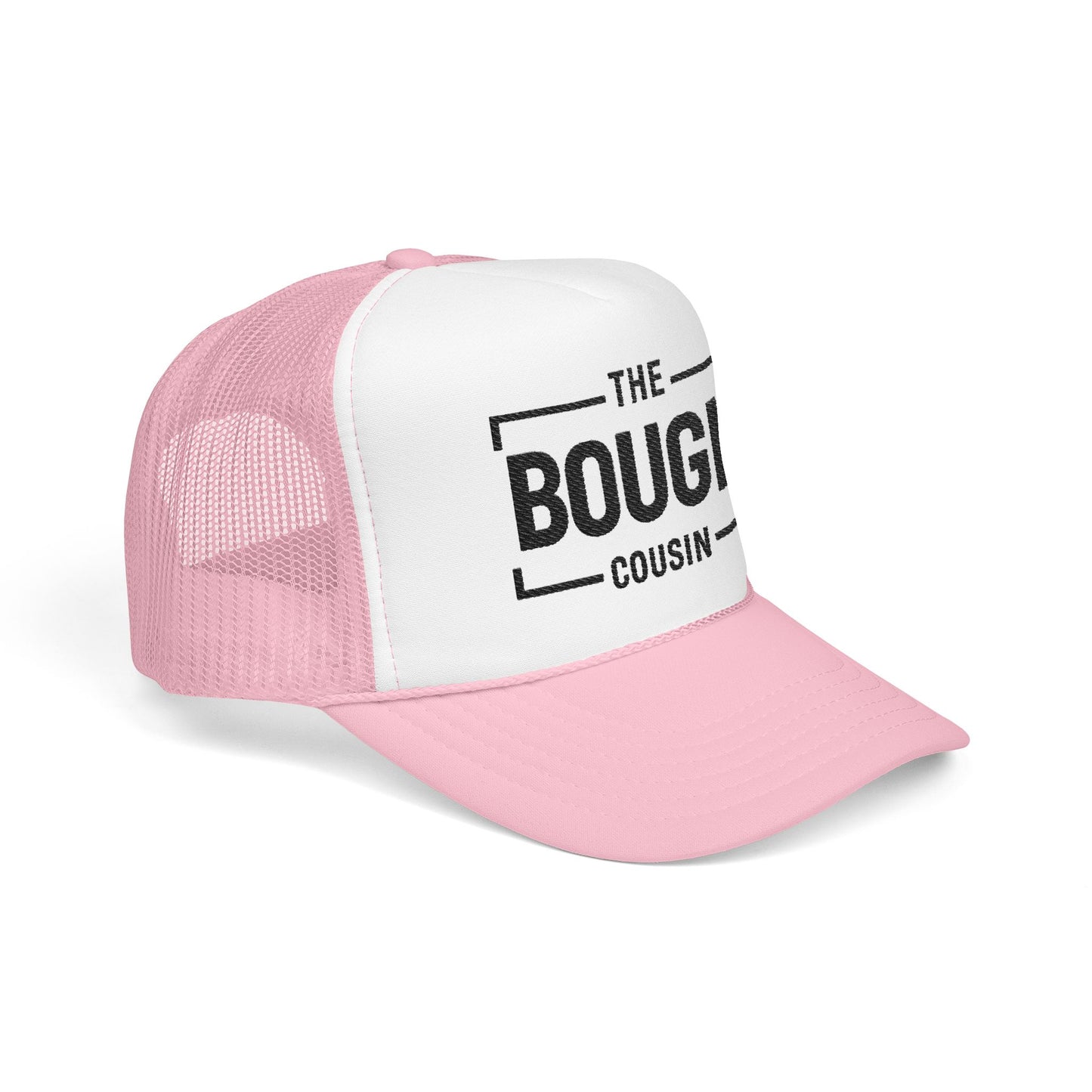 Bougie Foam Trucker Hat — 'The Bougie' Embroidered Mesh Cap