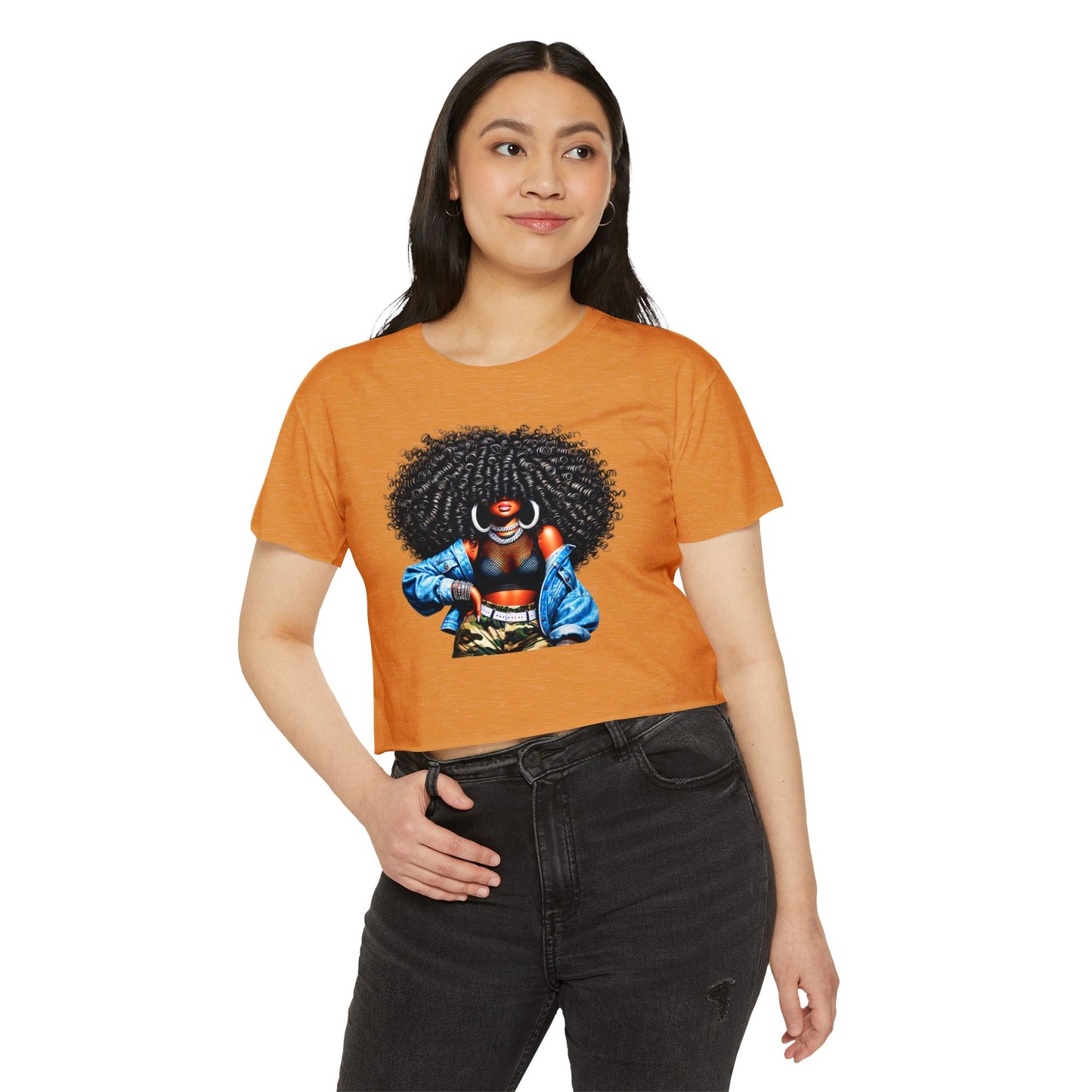 Afro Beat Festival Crop Top Tee