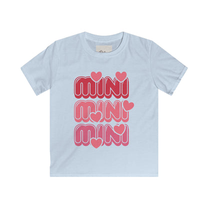 Kids Tee — 'Mini Mini Mini' Retro Graphic Tee