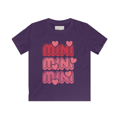Kids Tee — 'Mini Mini Mini' Retro Graphic Tee