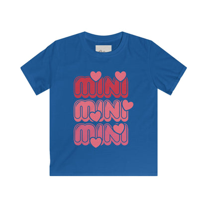 Kids Tee — 'Mini Mini Mini' Retro Graphic Tee
