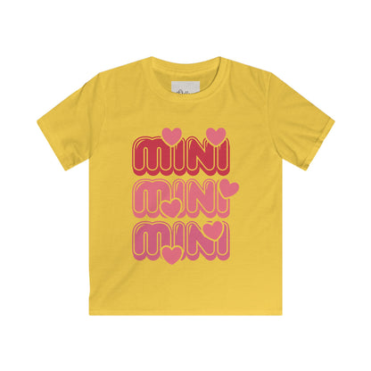 Kids Tee — 'Mini Mini Mini' Retro Graphic Tee