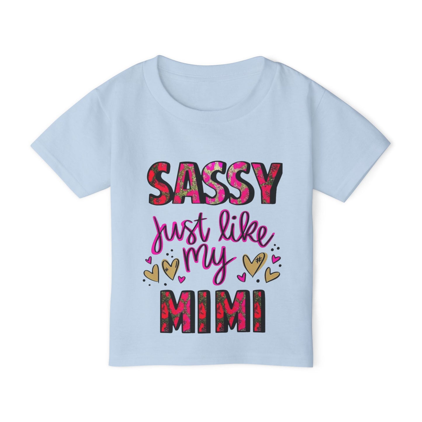 Toddler T-Shirt — “Sassy Just Like My Mimi” Tee