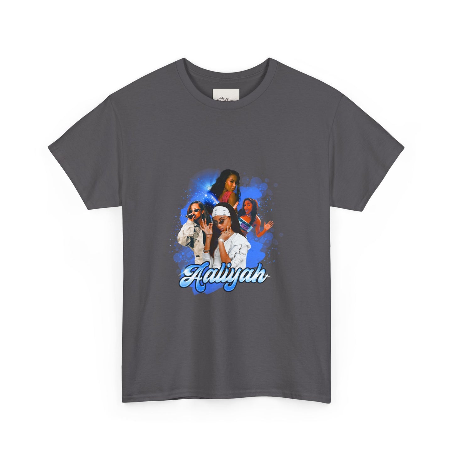 Aaliyah Inspired Unisex Heavy Cotton Tee - Vibrant Graphic Tee for Casual Style