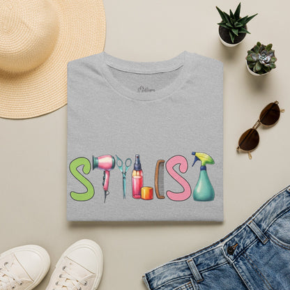 Stylist Tools Graphic T-Shirt — Salon Hairdresser Tee