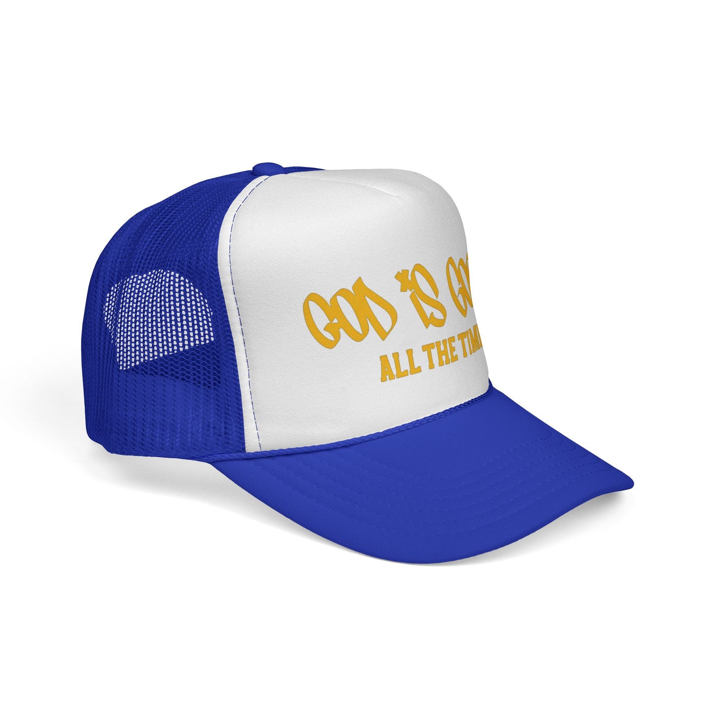 God Is Good Trucker Hat — ‘God Is Good All The Time’ Faith Mesh Cap