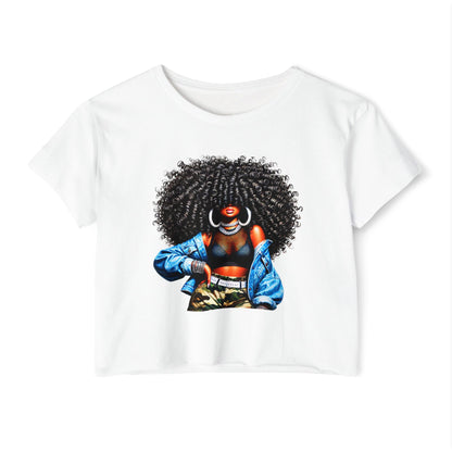Afro Beat Festival Crop Top Tee