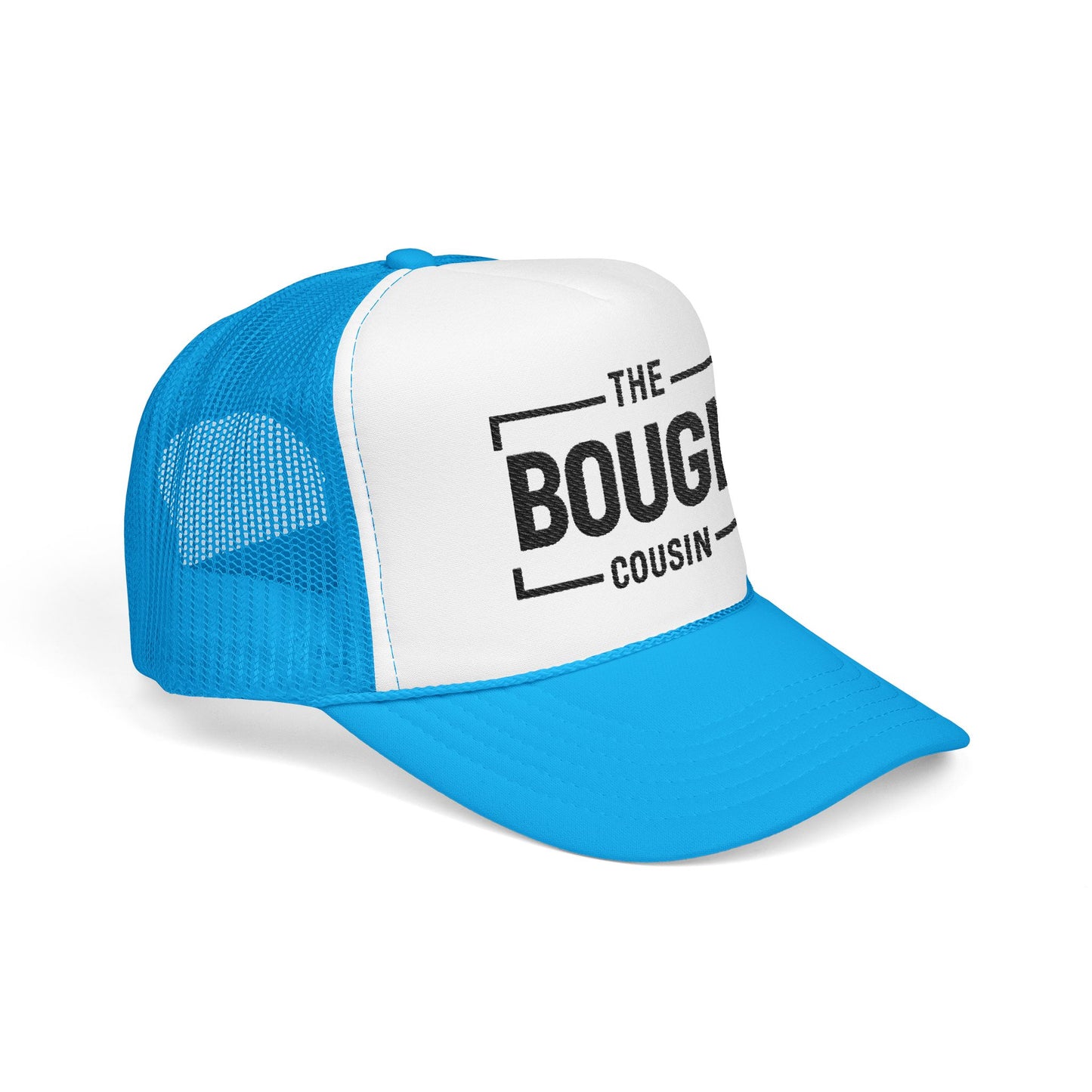 Bougie Foam Trucker Hat — 'The Bougie' Embroidered Mesh Cap