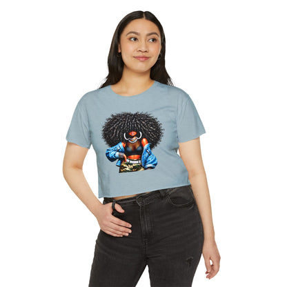 Afro Beat Festival Crop Top Tee