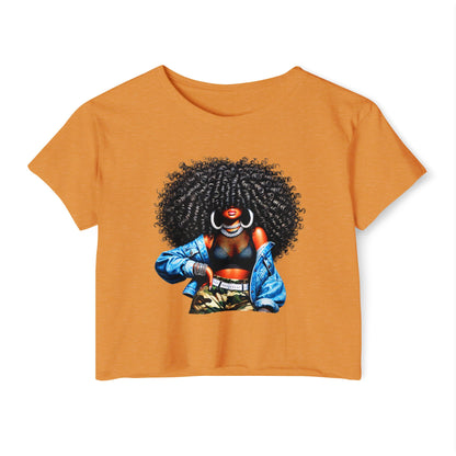 Afro Beat Festival Crop Top Tee