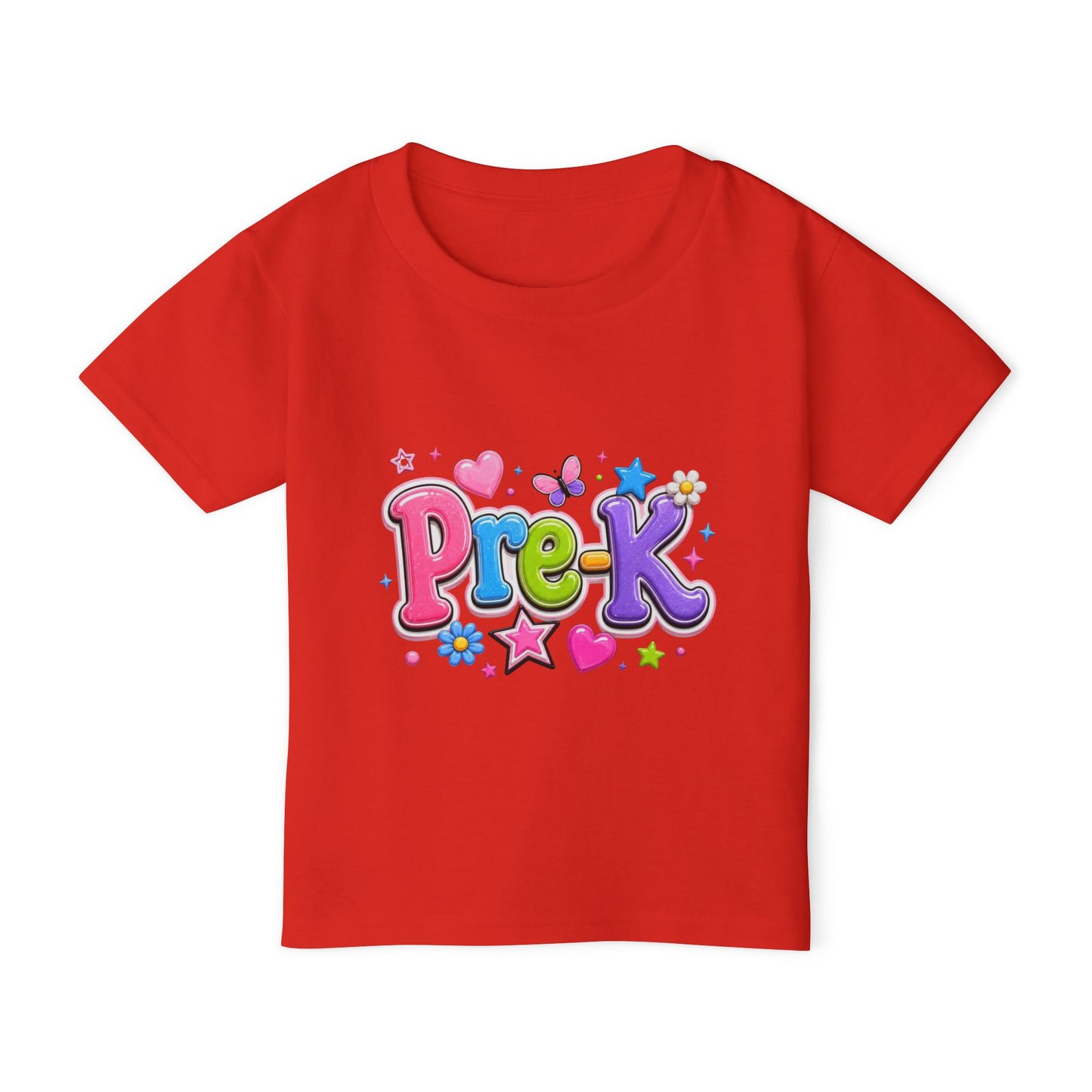 Pre-K Toddler T-Shirt — Colorful Cute Preschool Back-to-School Tee