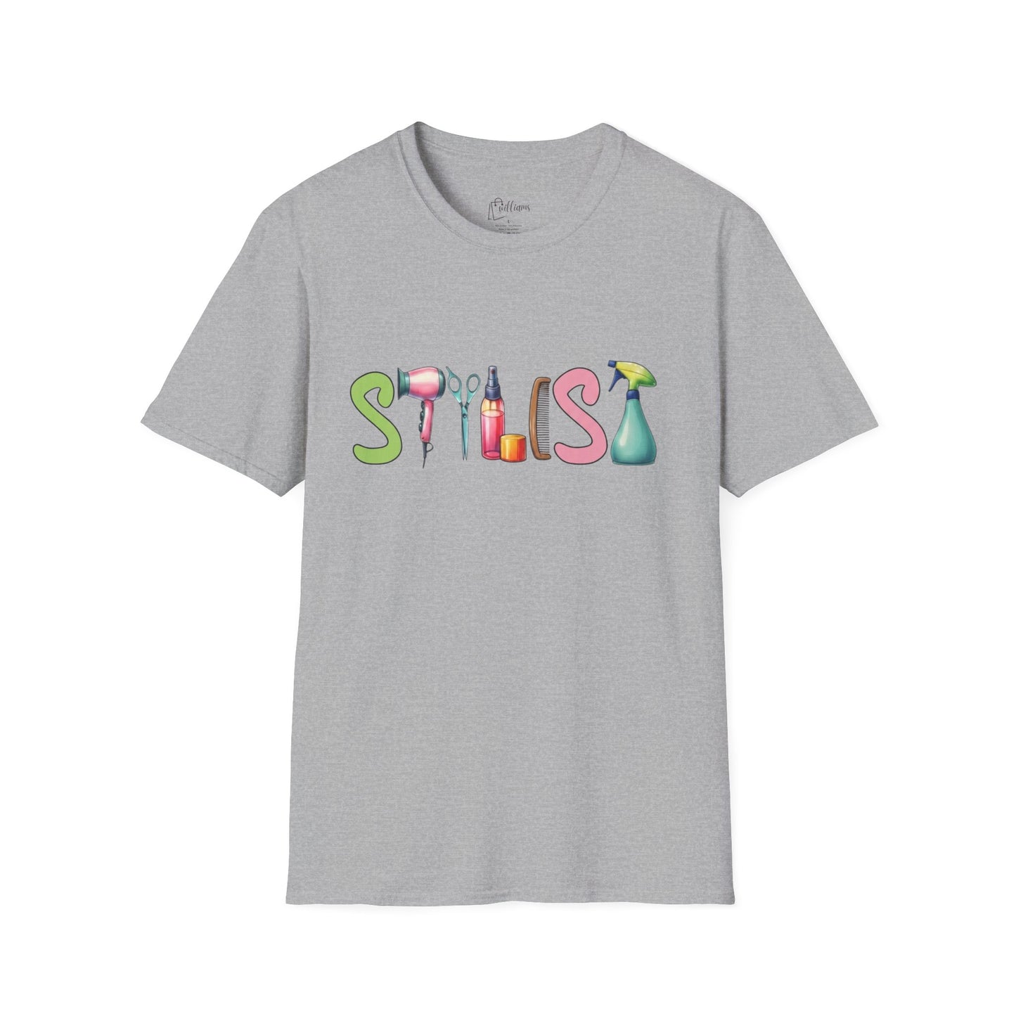 Stylist Tools Graphic T-Shirt — Salon Hairdresser Tee