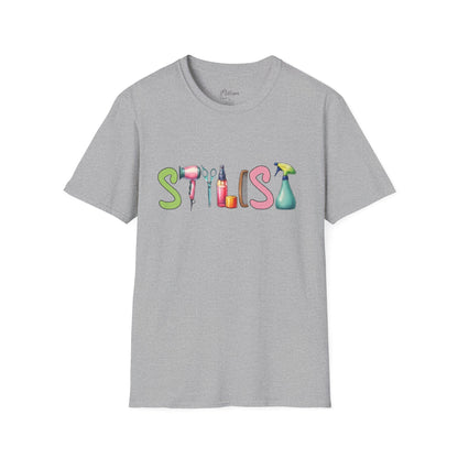 Stylist Tools Graphic T-Shirt — Salon Hairdresser Tee