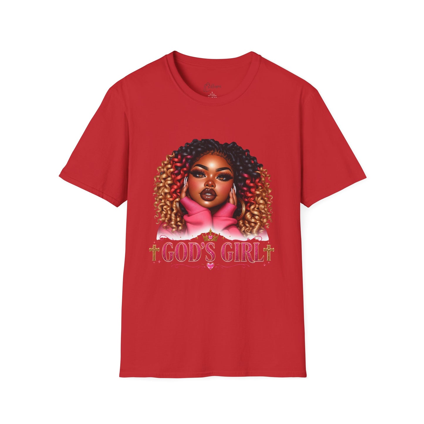God's Girl Graphic T-Shirt — Afrocentric Faith Tee
