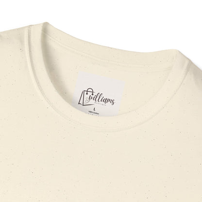 Unisex Softstyle T-Shirt - 'Anointed & Unbothered' Psalm 23:5 | Comfortable Christian Tee