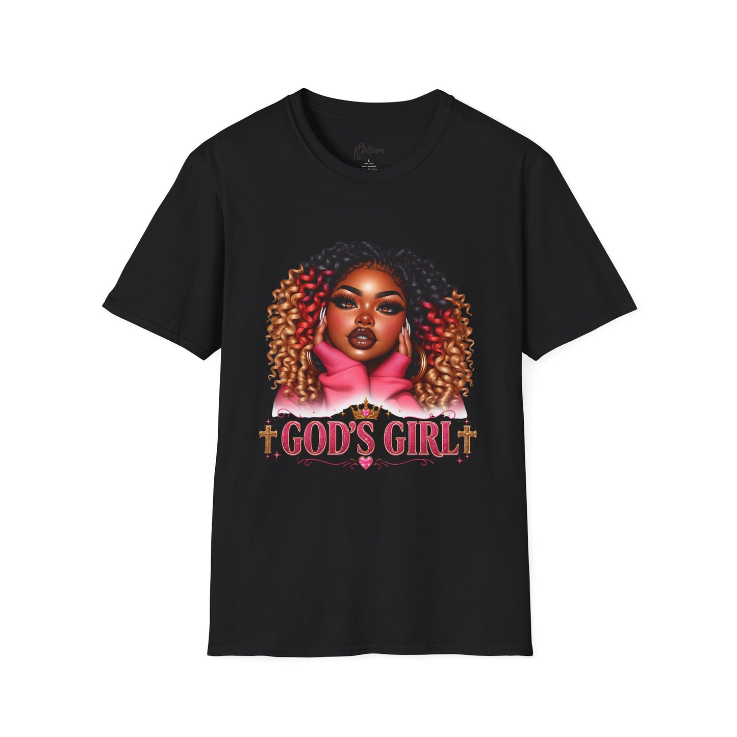God's Girl Graphic T-Shirt — Afrocentric Faith Tee