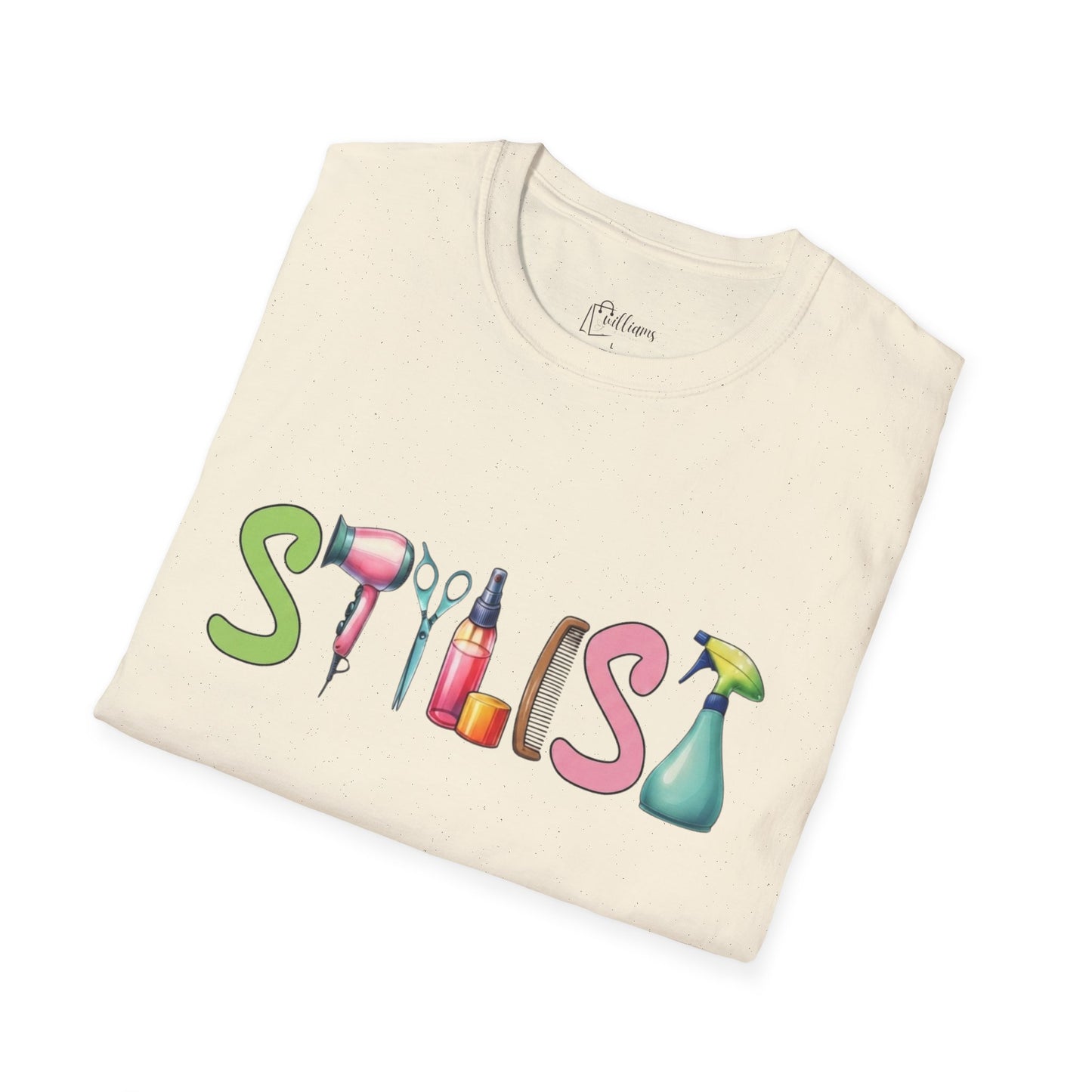 Stylist Tools Graphic T-Shirt — Salon Hairdresser Tee