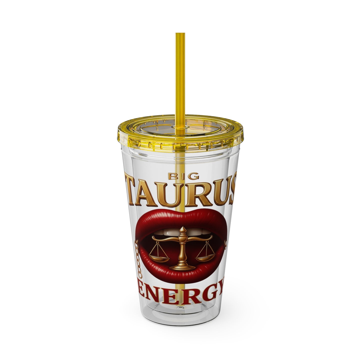 Tumbler — Big Taurus Energy Straw Cup