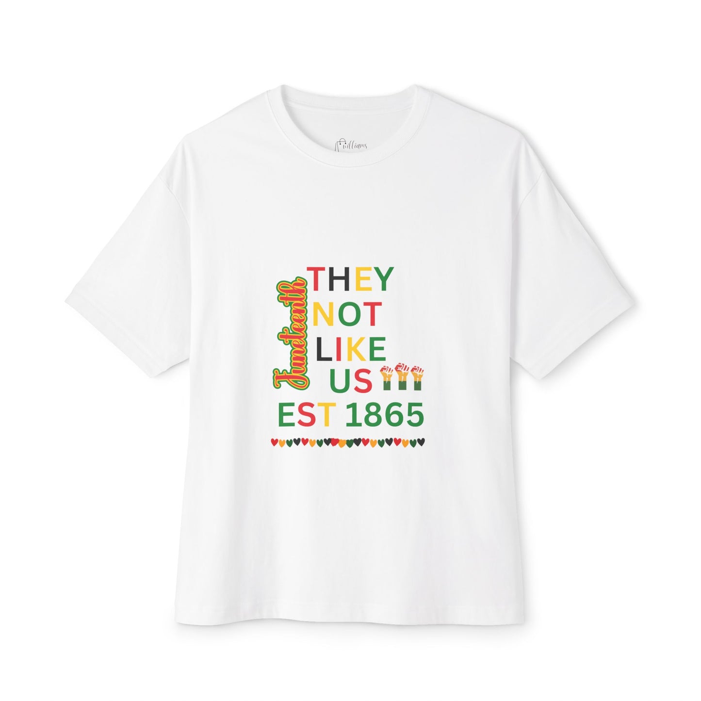They Not Like Us Est. 1865 T-Shirt — Vintage Civil Rights Tribute Tee