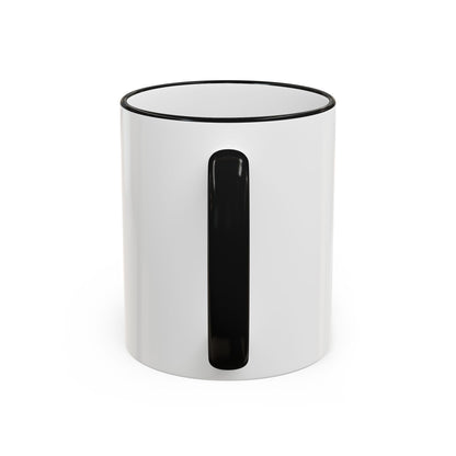 High Maintenance Lipstick Accent Rim Mug