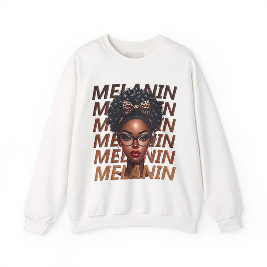 Melanin Inspired Unisex Heavy Blend™ Crewneck Sweatshirt