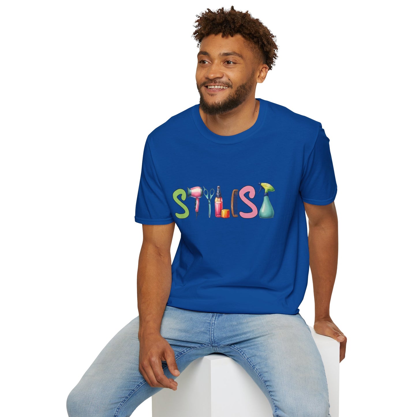 Stylist Tools Graphic T-Shirt — Salon Hairdresser Tee