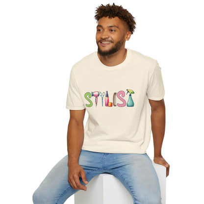 Stylist Tools Graphic T-Shirt — Salon Hairdresser Tee