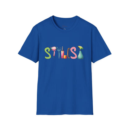 Stylist Tools Graphic T-Shirt — Salon Hairdresser Tee