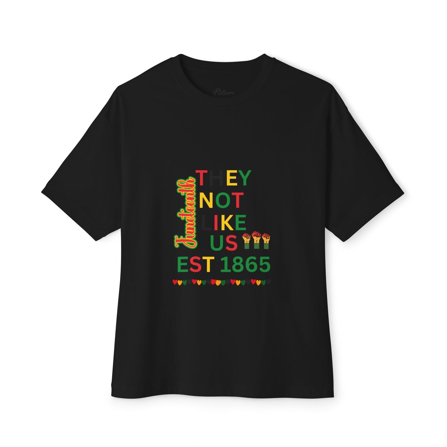 They Not Like Us Est. 1865 T-Shirt — Vintage Civil Rights Tribute Tee