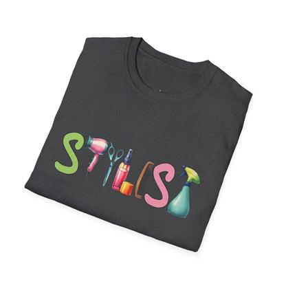 Stylist Tools Graphic T-Shirt — Salon Hairdresser Tee