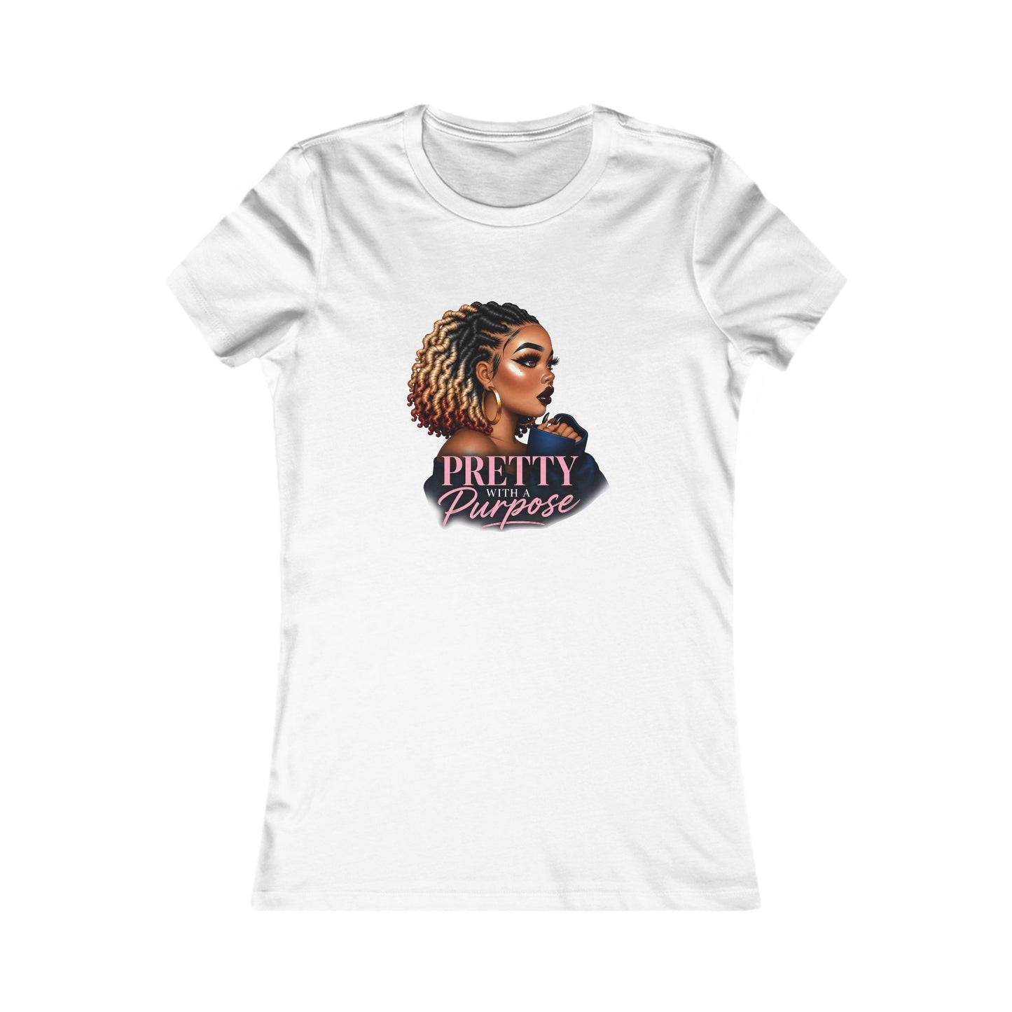 Pretty With Purpose Tee — Women's Empowerment Graphic Shirt