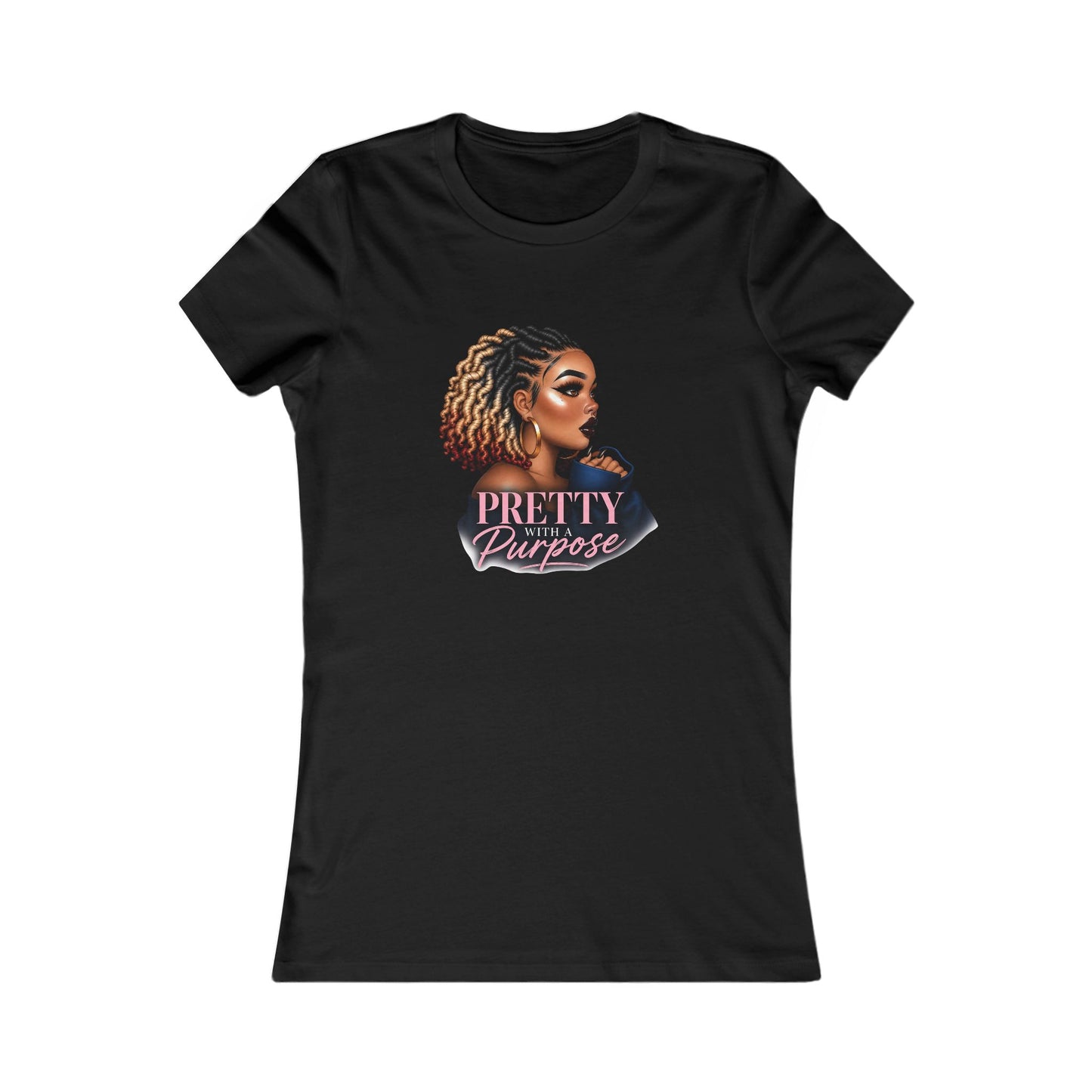 Pretty With Purpose Tee — Women's Empowerment Graphic Shirt