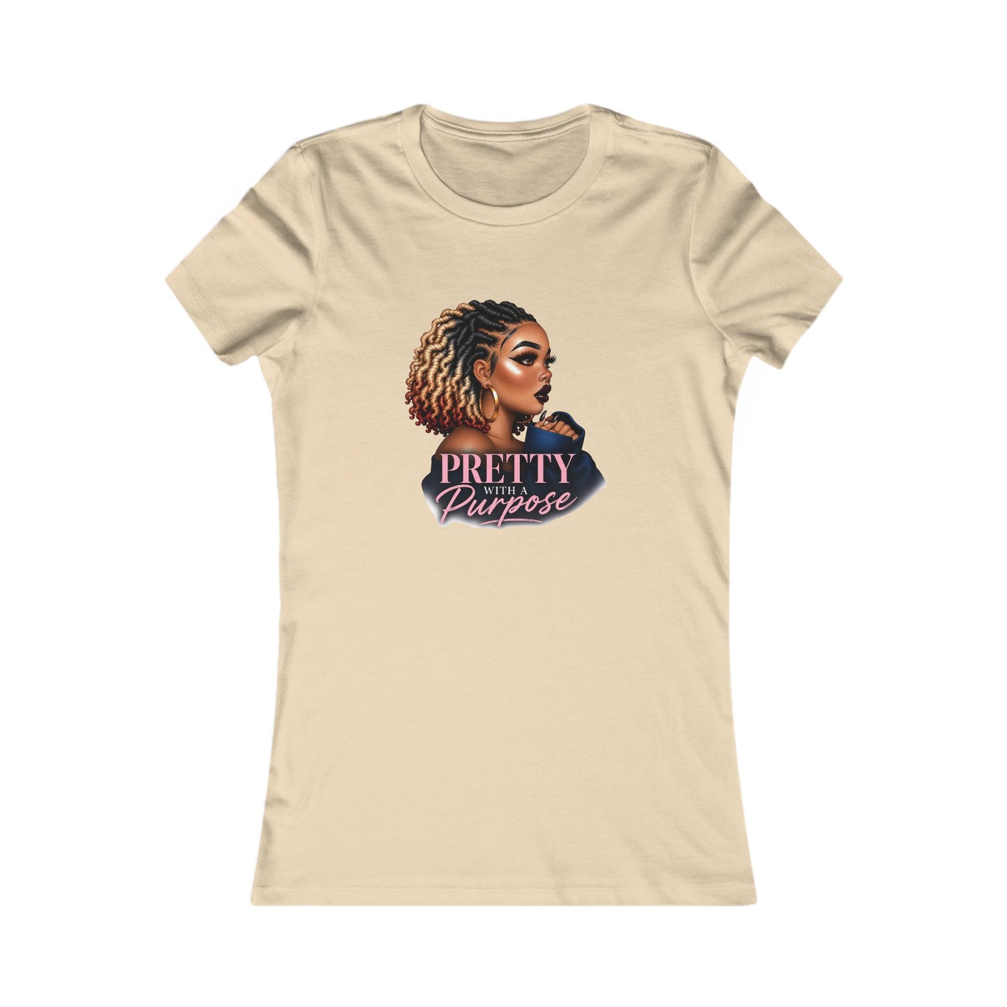 Pretty With Purpose Tee — Women's Empowerment Graphic Shirt