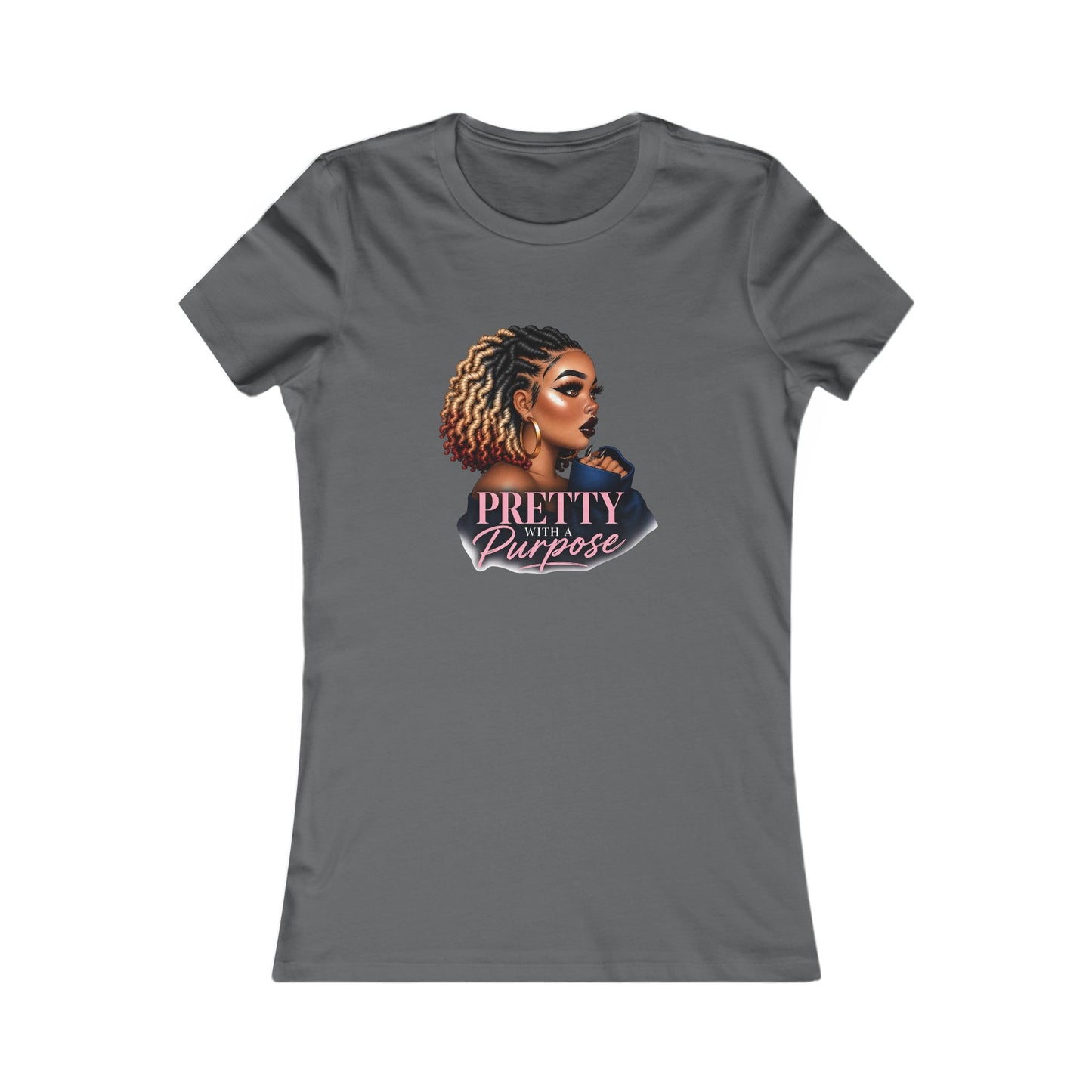 Pretty With Purpose Tee — Women's Empowerment Graphic Shirt