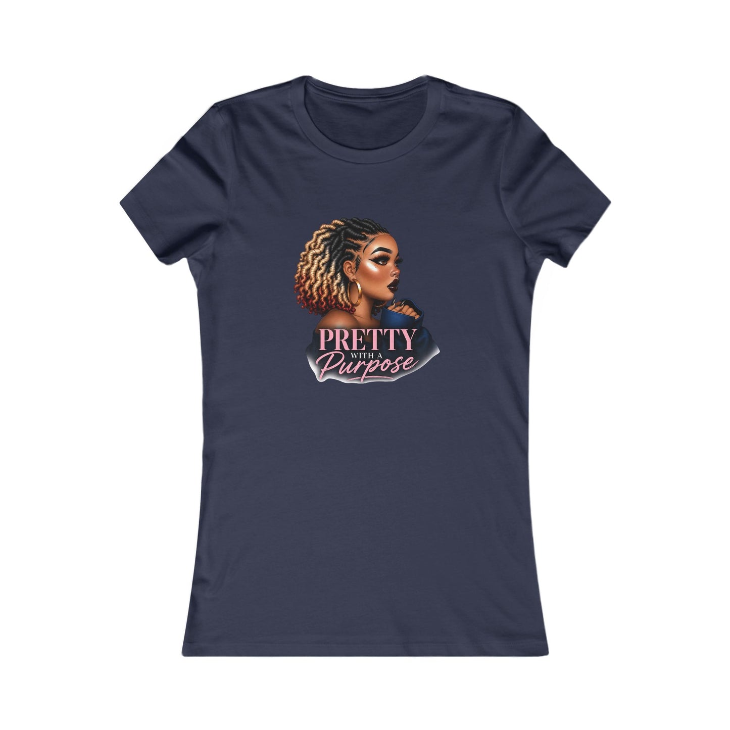 Pretty With Purpose Tee — Women's Empowerment Graphic Shirt