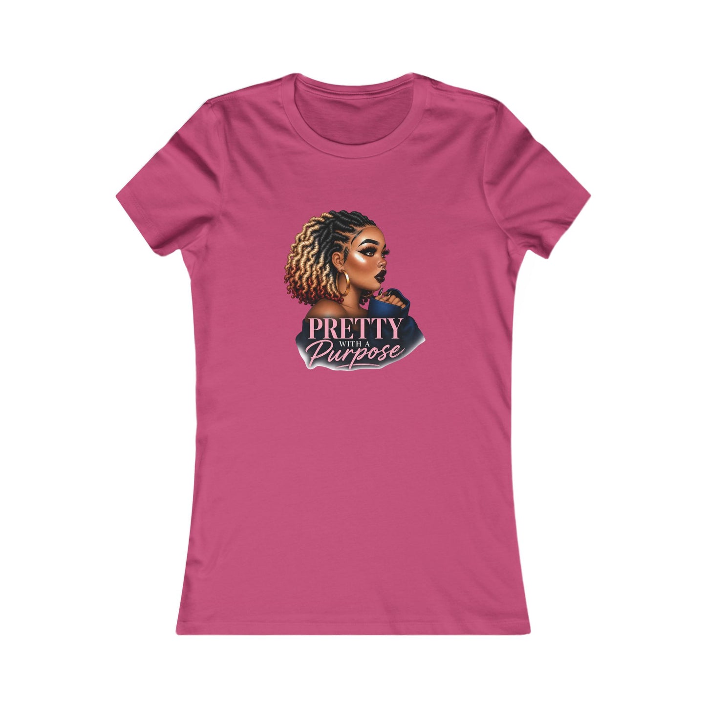 Pretty With Purpose Tee — Women's Empowerment Graphic Shirt
