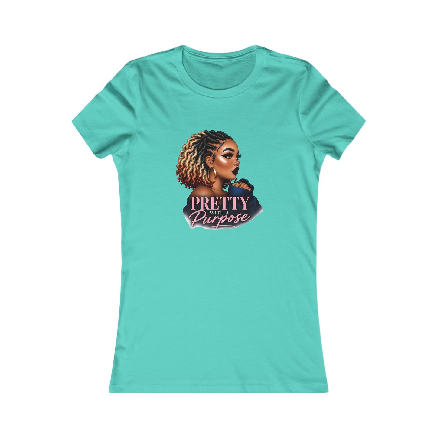 Pretty With Purpose Tee — Women's Empowerment Graphic Shirt